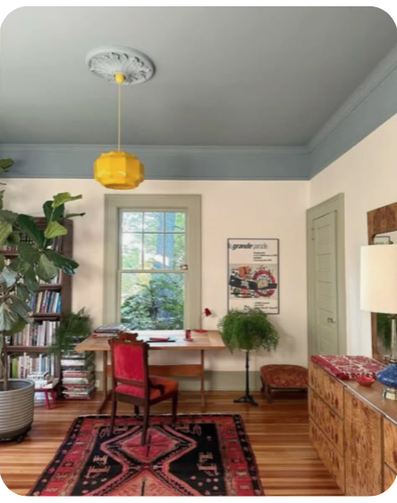 Peindre le plafond : bonne ou mauvaise idée ?